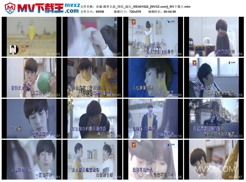 舟瑜-孤单人质_国语_流行_MEA01522